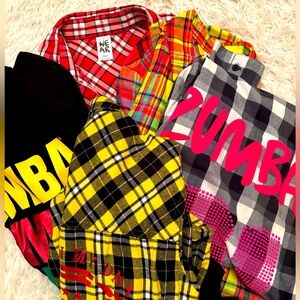 *5 ZUMBA BUTTON UPS!*